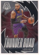 2023 Panini Mosaic Thunder Road #9 Lebron James