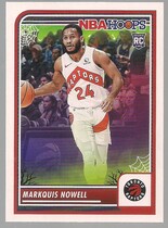 2023 Panini NBA Hoops Haunted Hoops #57 Markquis Nowell