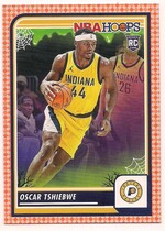 2023 Panini NBA Hoops Haunted Hoops Orange #13 Oscar Tshiebwe