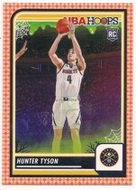 2023 Panini NBA Hoops Haunted Hoops Orange #29 Hunter Tyson