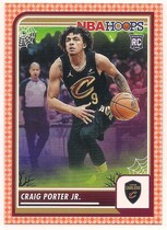 2023 Panini NBA Hoops Haunted Hoops Orange #65 Craig Porter Jr.