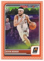 2023 Panini NBA Hoops Haunted Hoops Orange #96 Devin Booker