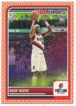 2023 Panini NBA Hoops Haunted Hoops Orange #111 Duop Reath