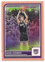 2023 Panini NBA Hoops Haunted Hoops Orange #157 Sasha Vezenkov