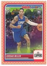 2023 Panini NBA Hoops Haunted Hoops Orange #237 Jordan Miller