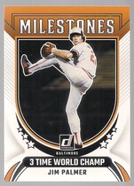 2024 Donruss Milestones #2 Jim Palmer