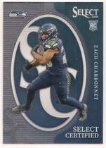 2023 Panini Select Select Certified Rookies #2 Zach Charbonnet