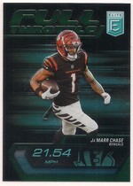 2024 Donruss Elite Full Throttle Green #9 Jamarr Chase