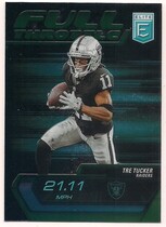 2024 Donruss Elite Full Throttle Green #18 Tre Tucker