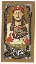 2024 Topps Allen & Ginter Mini Gold Border #325 Matt Strahm