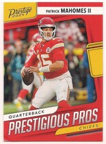 2024 Panini Prestige Prestigious Pros #24 Patrick Mahomes Ii