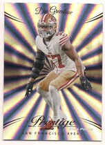 2024 Panini Prestige Xtra Points Sunburst #262 Dre Greenlaw