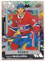 2024 Upper Deck Rookie Commemorative Class #RC-14 Logan Mailloux