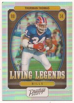 2024 Panini Prestige Living Legends #10 Thurman Thomas