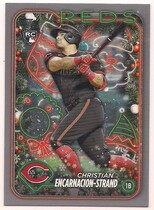 2024 Topps Holiday Silver Glitter #H85 Christian Encarnacion-Stra