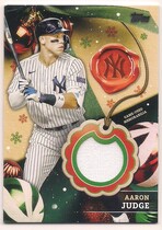 2024 Topps Holiday Relic #RC-AJ Aaron Judge