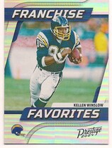 2024 Panini Prestige Franchise Favorites #14 Kellen Winslow