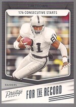 2024 Panini Prestige For the Record #4 Tim Brown