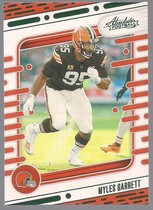 2024 Panini Absolute Green #25 Myles Garrett