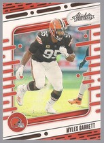 2024 Panini Absolute Orange #25 Myles Garrett