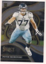 2023 Panini Select #225 Peter Skoronski