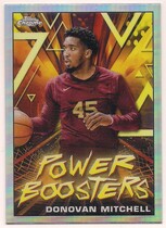 2023 Topps Chrome Power Boosters #PB-4 Donovan Mitchell