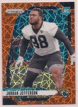 2024 Panini Prizm Lazer Prizm #358 Jordan Jefferson