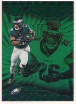 2024 Panini Illusions Trophy Collection Emerald #72 Saquon Barkley