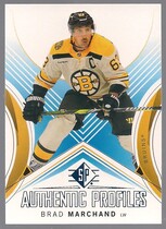 2024 SP Authentic Profiles Blue #AP-15 Brad Marchand