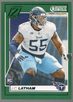 2024 Panini Zenith Two Minute Drill #134 J.C. Latham