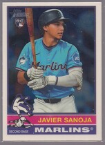 2025 Topps Heritage Chrome #167 Javier Sanoja