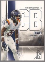 2024 Topps Signature Class #104 Kris Abrams-Draine
