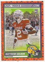 2025 Score Score-A-Treat Rookies Pumpkins #56 Matthew Golden