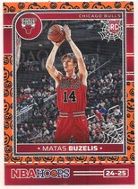 2024 Panini NBA Hoops Haunted Hoops Pumpkins #237 Matas Buzelis