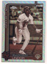 2025 Topps Chrome Sepia Refractor #170 Francisco Lindor