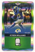 2025 UNO Elite Core Edition Green Foil #183 Kyren Williams