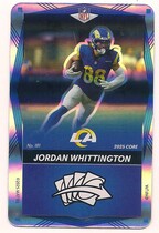 2025 UNO Elite Core Edition Blue Foil #181 Jordan Whittington