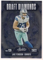 2025 Panini Absolute Draft Diamonds #13 Jake Ferguson