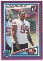 2025 Donruss Press Proof Purple #355 Alfred Collins