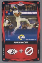 2025 UNO Elite Alt Jerseys Edition Red #125 Puka Nacua