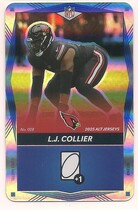 2025 UNO Elite Alt Jerseys Edition Blue Foil #28 L.J. Collier
