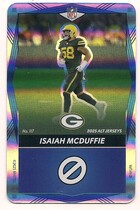 2025 UNO Elite Alt Jerseys Edition Blue Foil #117 Isaiah Mcduffie