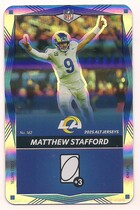 2025 UNO Elite Alt Jerseys Edition Blue Foil #162 Matthew Stafford