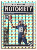 2025 Panini Mosaic Notoriety Mosaic #23 Kyle Williams