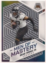 2025 Panini Mosaic Men of Mastery #2 Brian Thomas Jr.