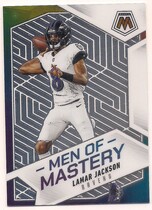 2025 Panini Mosaic Men of Mastery #9 Lamar Jackson