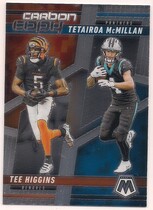 2025 Panini Mosaic Carbon Copy #3 Tee Higgins|Tetairoa Mcmillan
