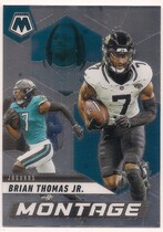 2025 Panini Mosaic Montage #2 Brian Thomas Jr.