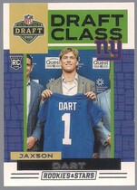 2025 Panini Rookies & Stars Draft Class #17 Jaxson Dart