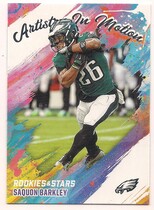 2025 Panini Rookies & Stars Artistry in Motion #18 Saquon Barkley